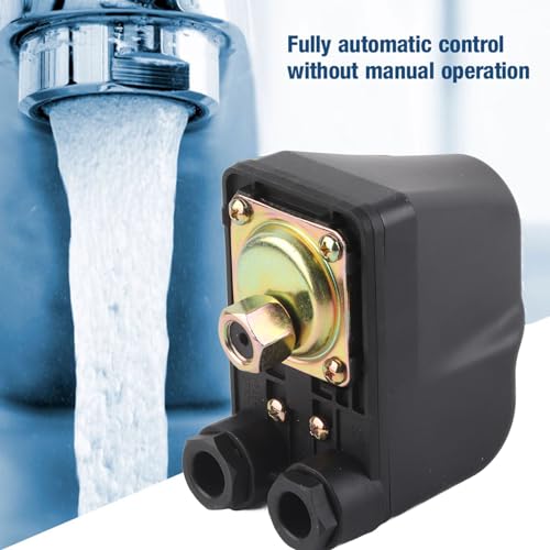 Automatic Water Pump Pressure Switch Controller - Electronic Booster Pump Control for Home & Industrial Use - Compressor & Valve Pressure Switch - Ideal for Water Supply Systems & Irrigation