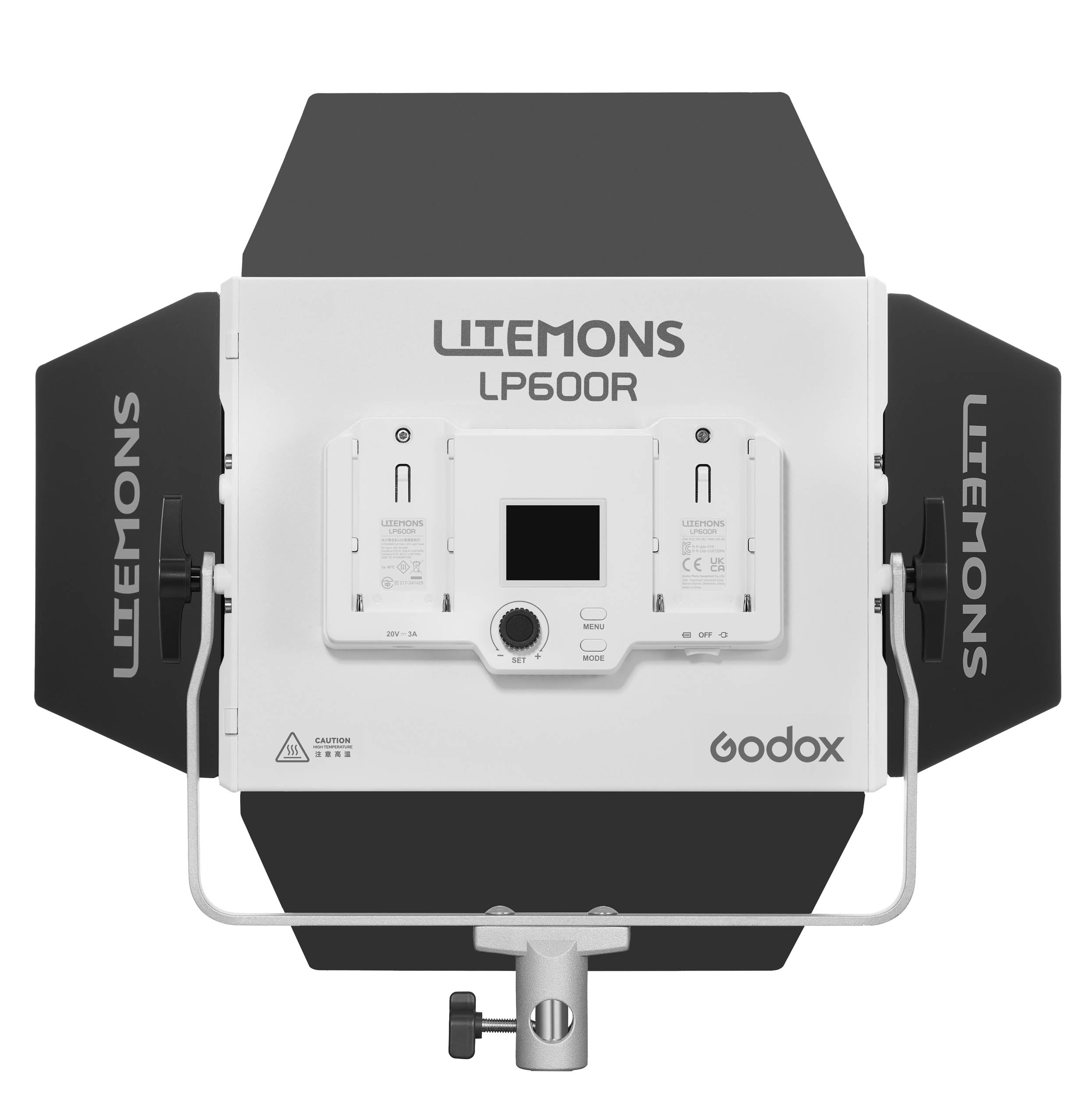 Godox LP600R RGB LED Continuous Lighting Kit - Dual Panel Soft Light with APP Control for Photography, Videography, YouTube & TikTok Content Creation
