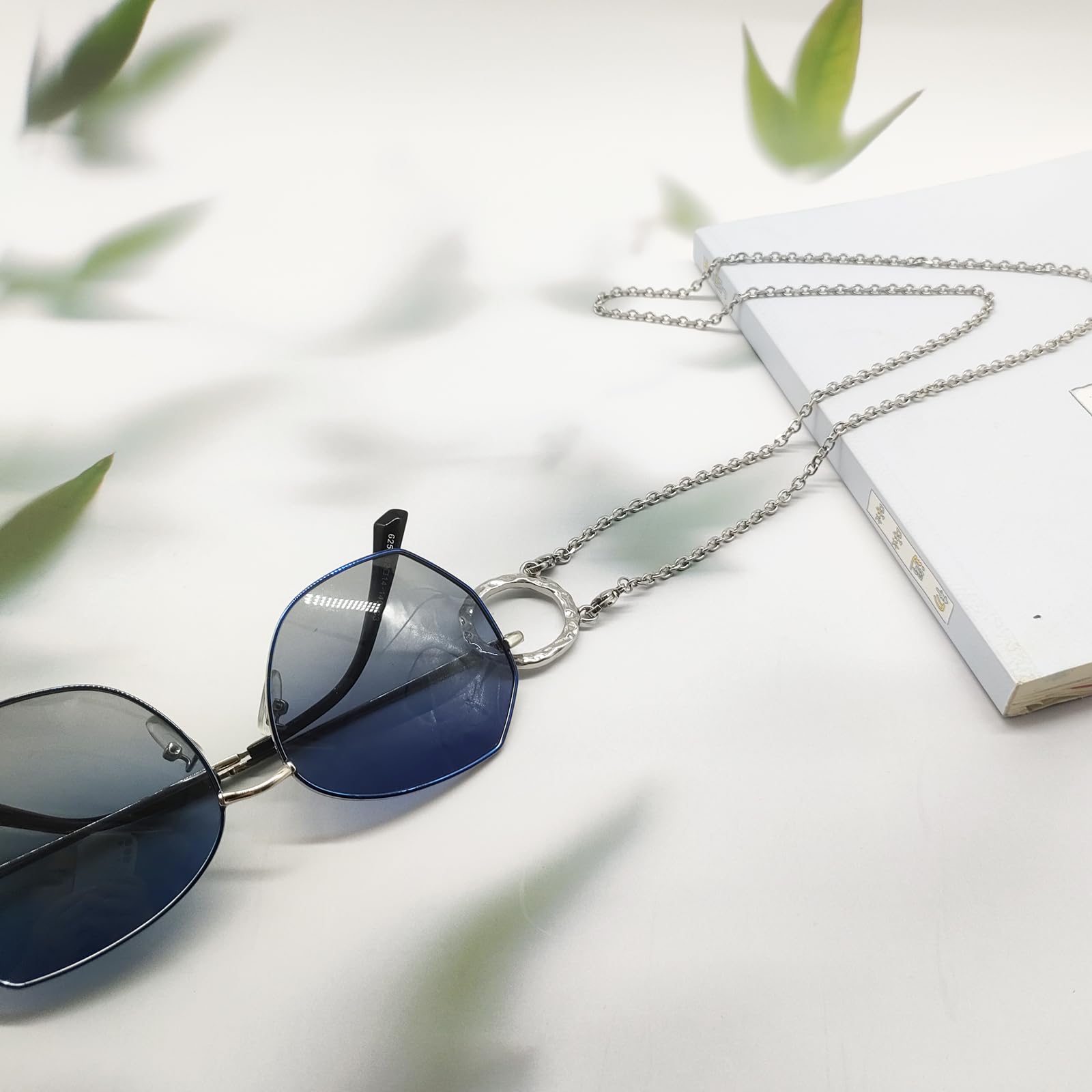 Eyeglass Necklace Holder for Women & Men - Reading & Sunglasses Chain for Everyday Use