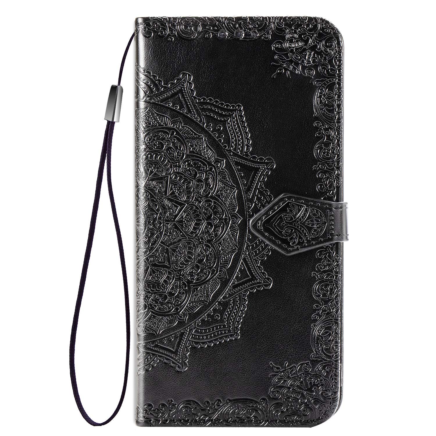 Premium PU Leather Wallet Case for iPhone 11 Pro Max - 6.5