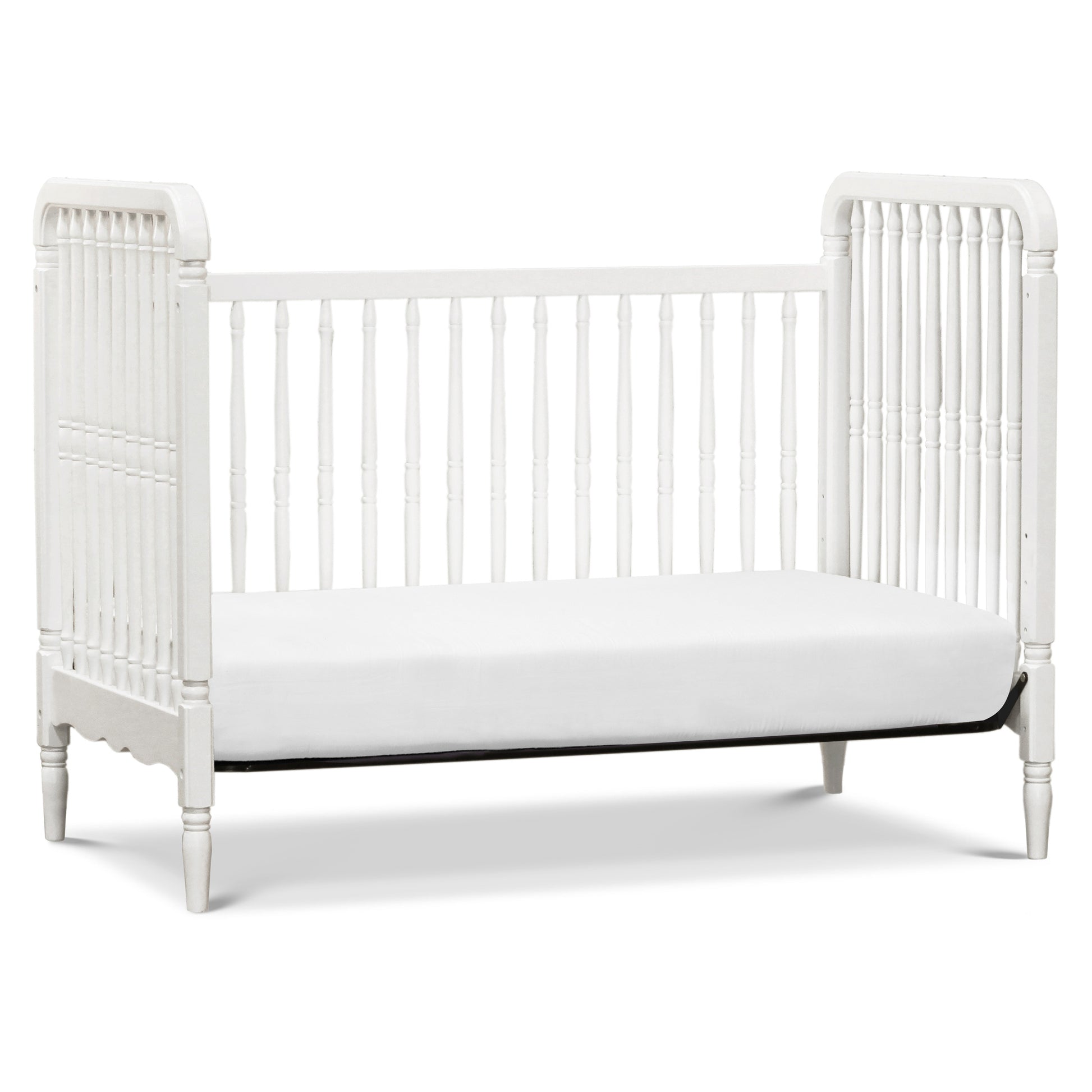 Liberty 3-in-1 Convertible Baby Crib with Toddler Bed Conversion Kit - Safe Nursery Furniture for Newborns to Toddlers - Perfect for Modern Nursery & Bedroom Decor
