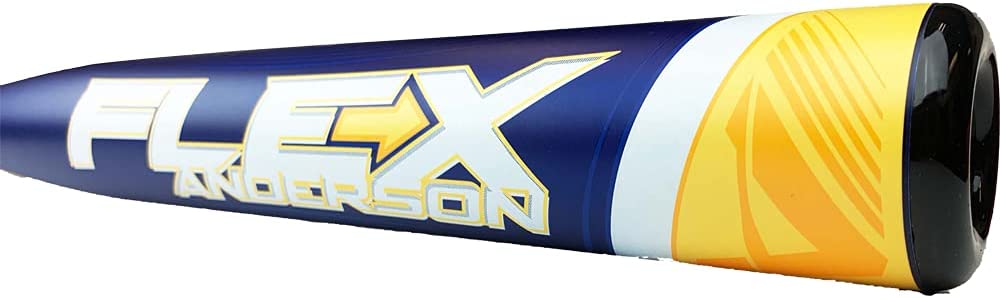 **2022 Anderson Flex Slowpitch Softball Bat - Single Wall Alloy, Blue | Perfect for Recreational & Competitive Games, Training, and Home Practice**