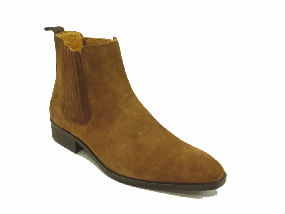Premium Genuine Leather Suede Chelsea Boots for Men & Women - Comfortable Ankle Boots for Casual, Office & Outdoor Wear