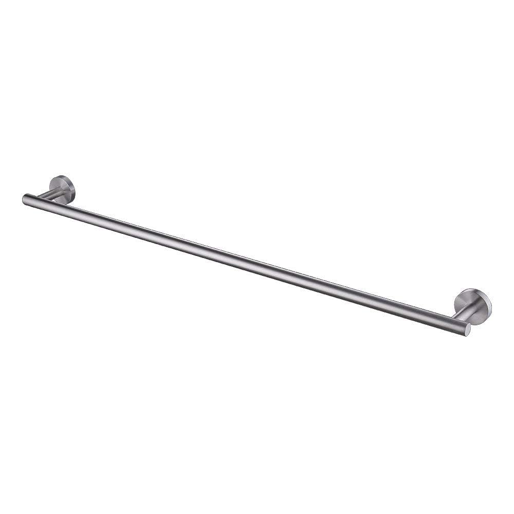 36 Inch Brushed Nickel Towel Rack - Wall Mounted Stainless Steel Bathroom Towel Holder, SUS 304 Rustproof Design for Spa, Hotel & Home Bathroom Organization