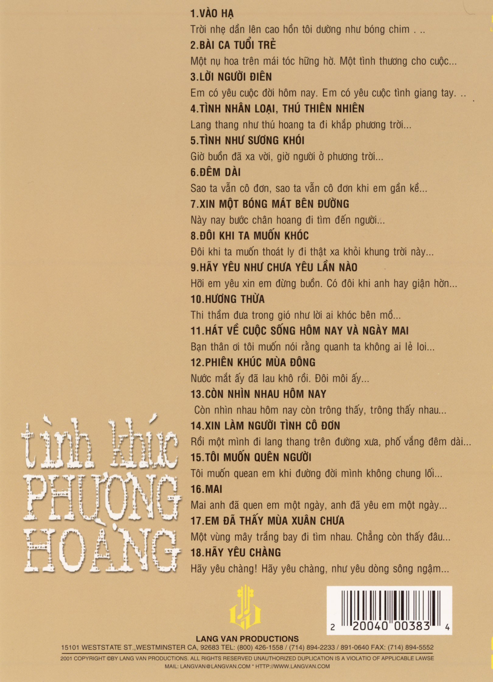 Elvis Phuong - Golden Phoenix Love Song | Vietnamese Romantic Music | Perfect for Weddings, Anniversaries & Special Occasions