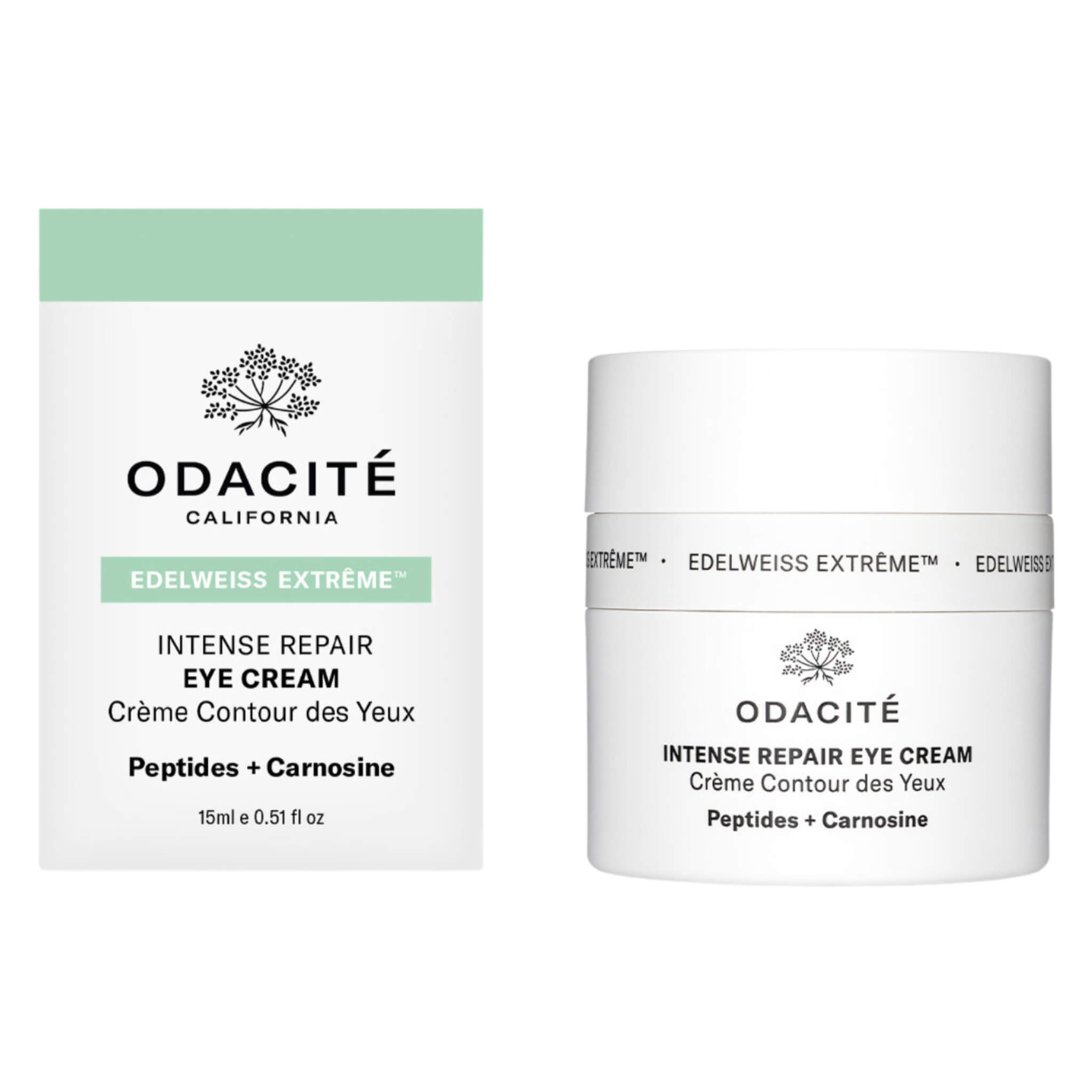 Edelweiss Extreme Intense Repair Eye Cream - Anti-Aging Treatment for Dark Circles & Wrinkles | Day & Night Moisturizer for Sensitive Skin | Perfect for Travel & Daily Skincare Routine
