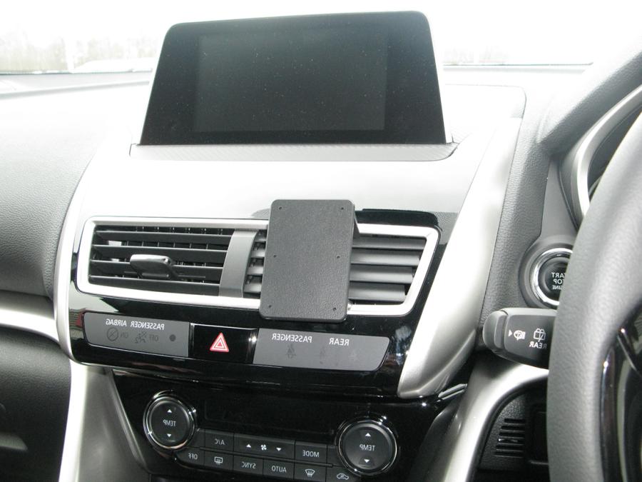 ClicOn No Holes Center Dash Mount for Mitsubishi Eclipse Cross 2018-2024 | Secure Phone Holder for Hands-Free Navigation & Driving Safety