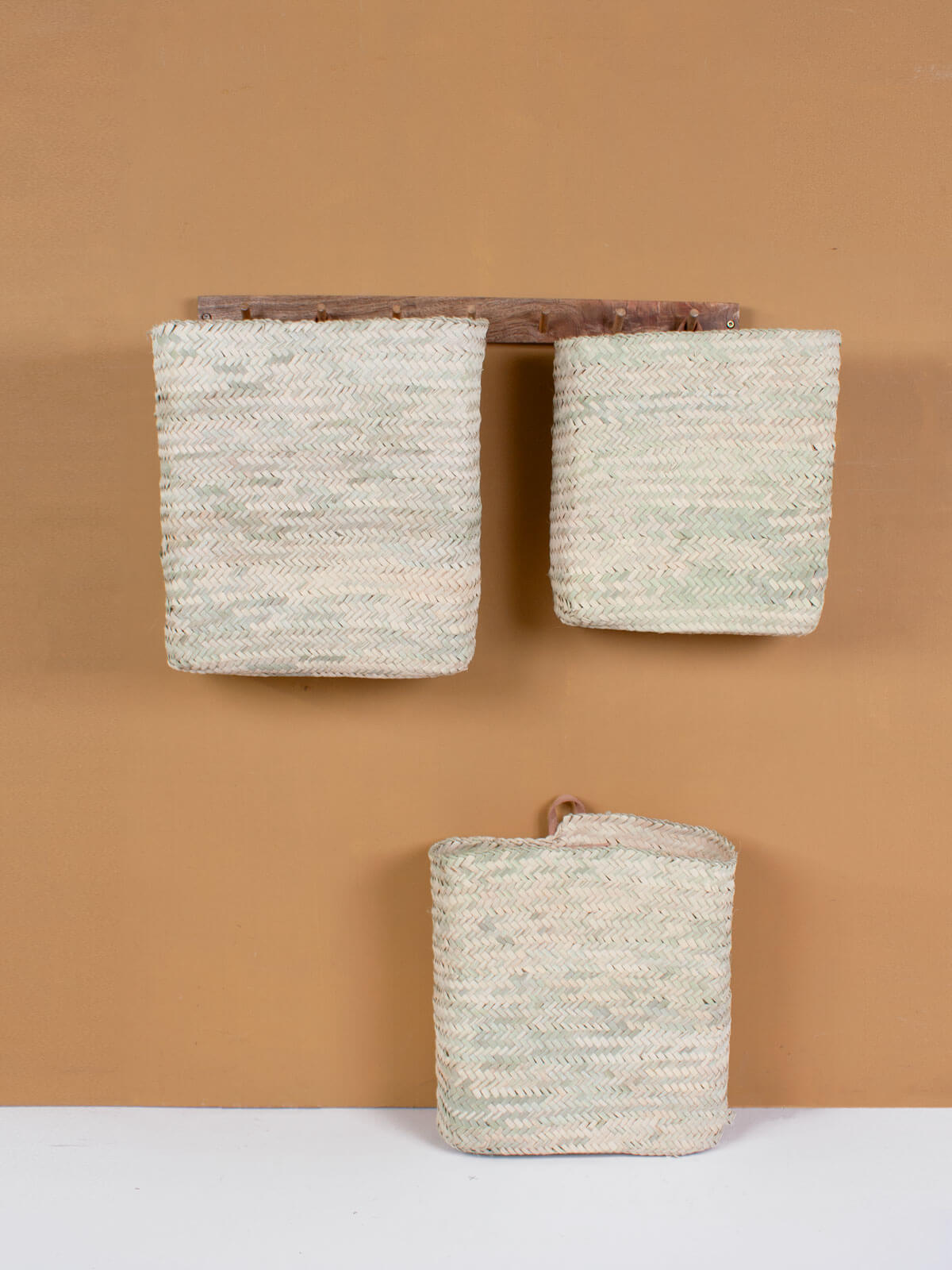 Decorative Wall Baskets for Home Storage & Organization - Perfect for Bathroom, Kitchen, Bedroom & Living Room Decor