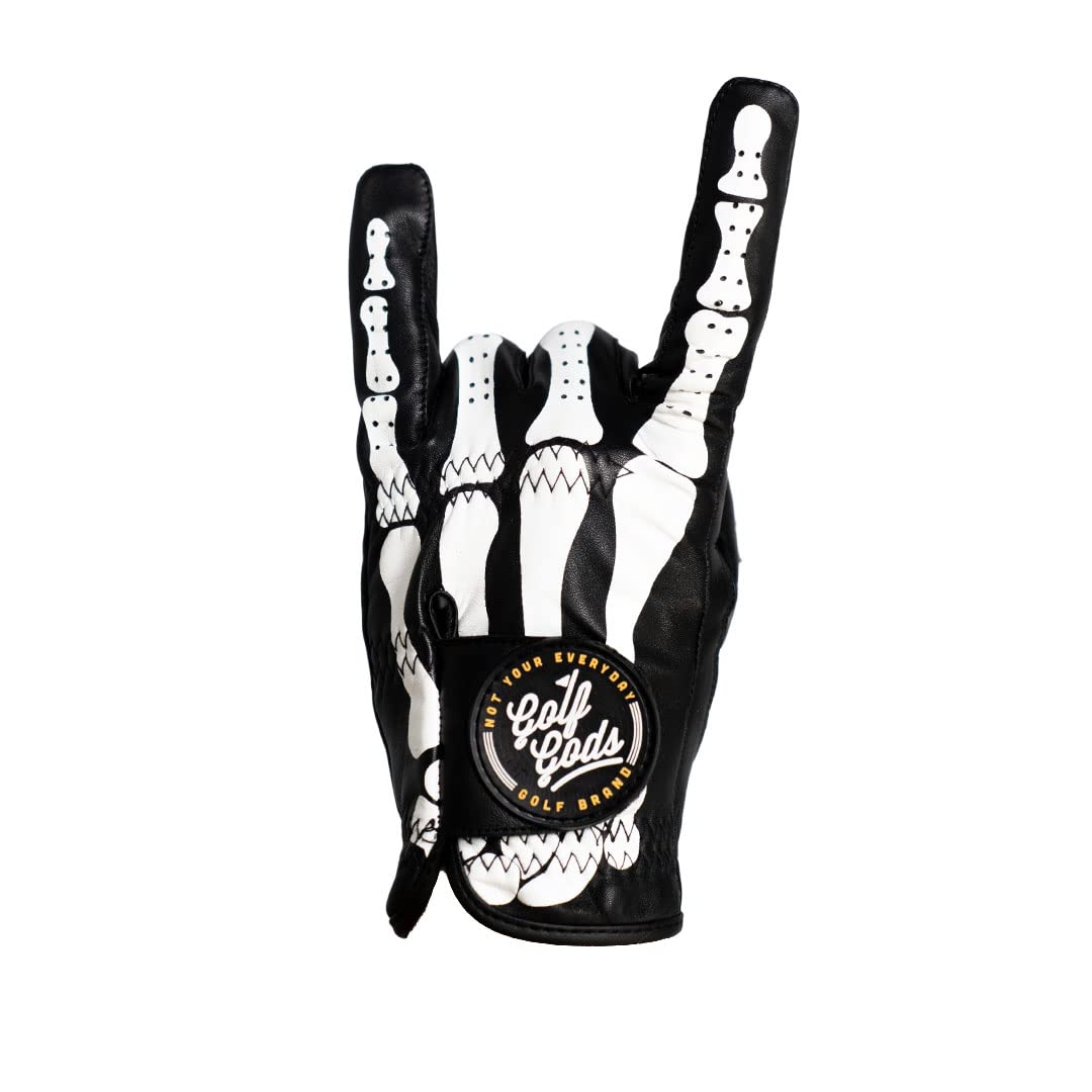 Golf Gods - Premium Skeleton Golf Gloves (3 Pack) - Breathable & Durable for Men & Women - Perfect for Driving Range, Practice & Tournament Play