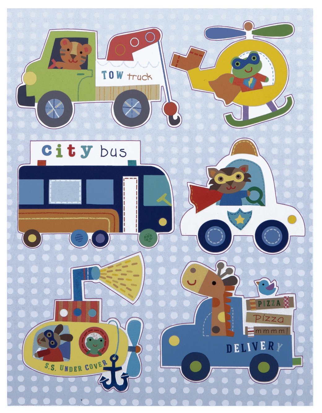 C.R. Gibson Magnetic Super Duper Play Scene Activity Set - 16 Magnetic Play Pieces for Kids Ages 3+ - Fun Educational Toy for Preschool Learning & Travel Entertainment