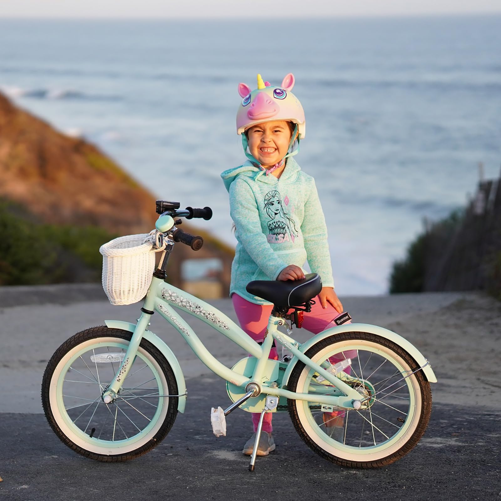 JOYSTAR 12 14 16 Inch Kids Cruiser Bike for Boys & Girls Ages 2-7 | Training Wheels & Coaster Brake | Durable Children's Bicycle for Neighborhood Rides, Park Adventures & Learning to Ride