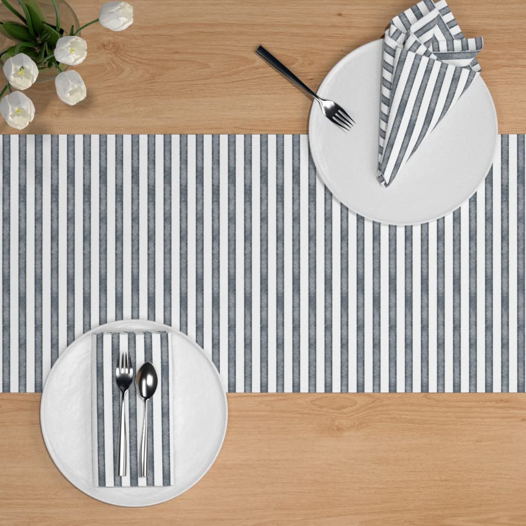 Custom Printed Cotton Sateen Table Runner 72