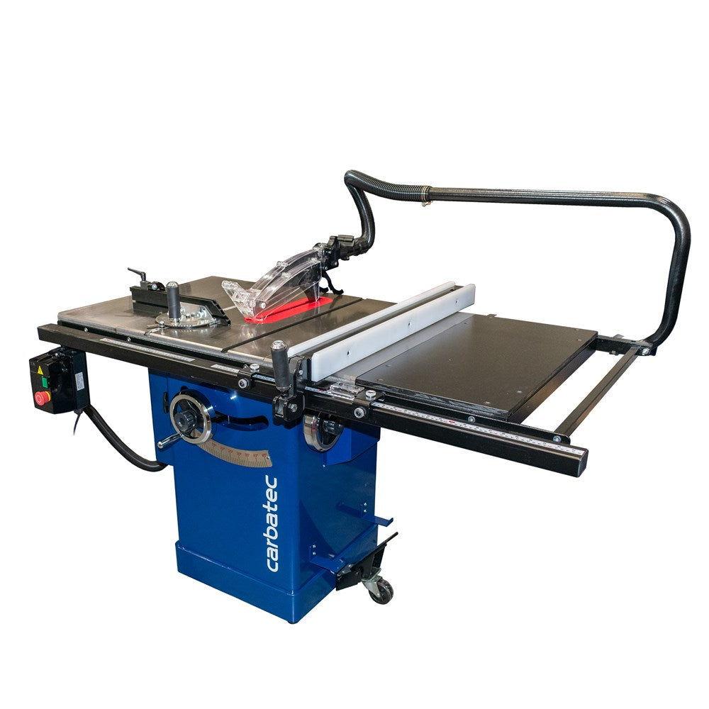 250mm (10 Inch) Carbatec Deluxe 10 Cabinet Table Saw TS C250PX - Professional Woodworking & DIY Projects for Home Workshop