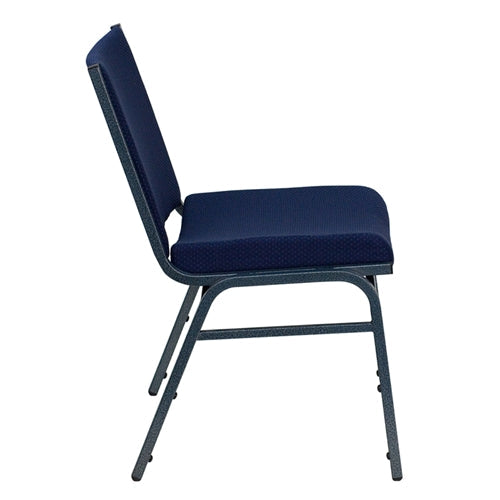 FLASH HERCULES Series Heavy Duty Patterned Fabric Stack Chair - Durable & Comfortable for Office, Events, and Outdoor Use