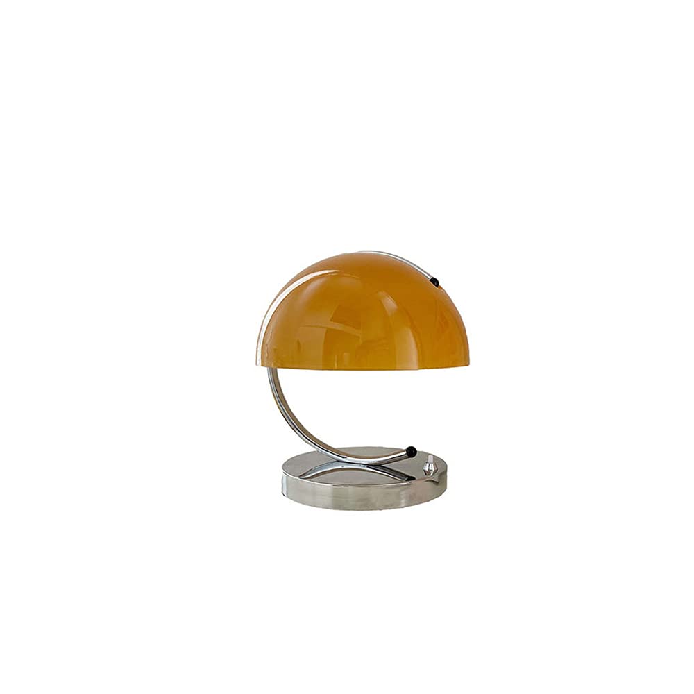 Vintage LED Bauhaus Table Lamp - Modern Medieval Style Nightstand Light for Bedroom, Office & Study | Perfect for Reading, Working & Home Decor | Warm Yellow Lighting