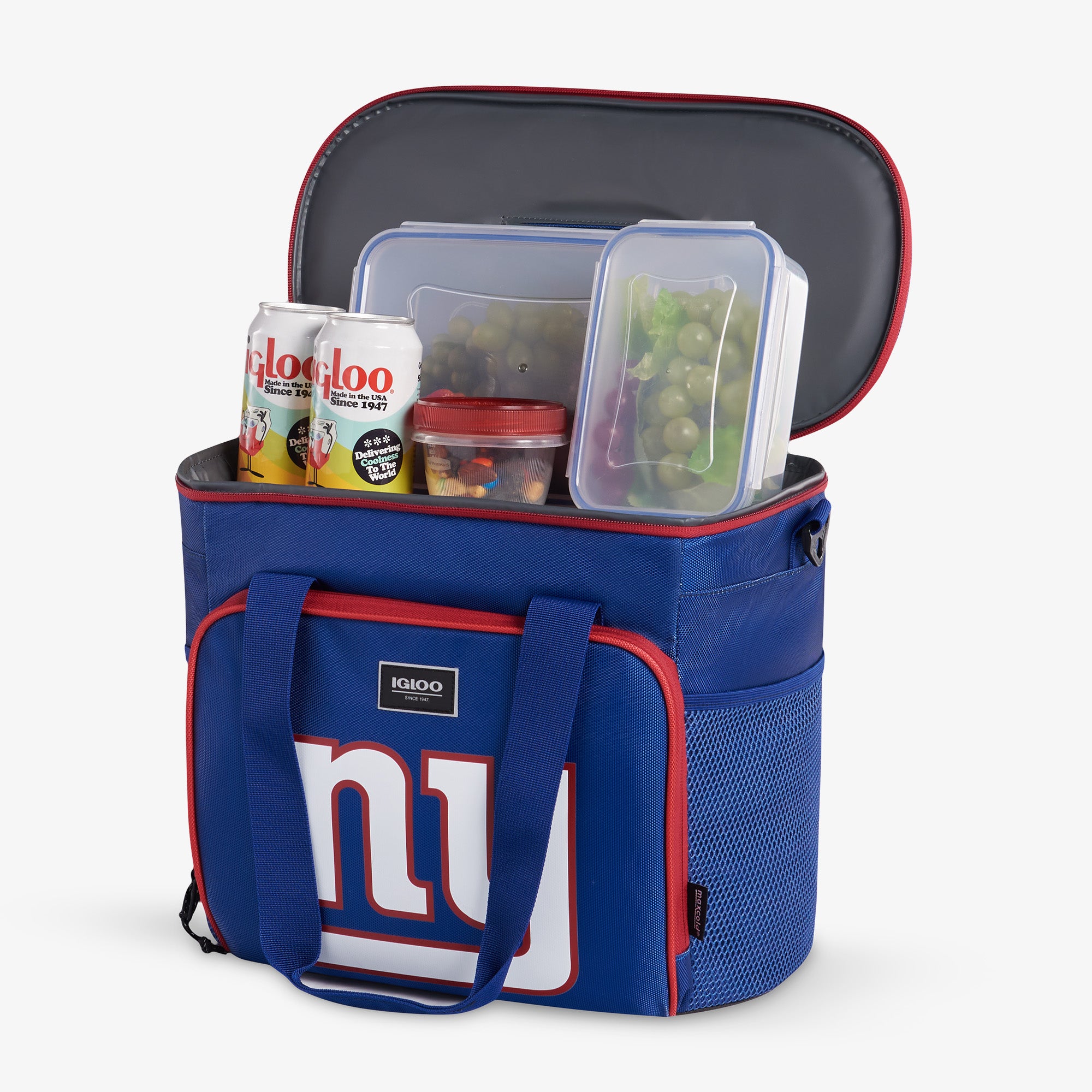 New York Giants NFL Team Logo Insulated Tailgate Tote Bag - Perfect for Game Day, Picnics, and Outdoor Parties