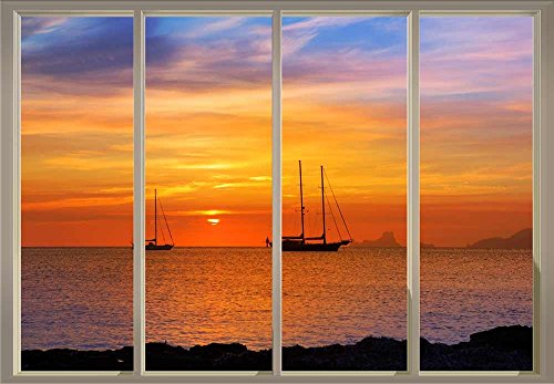 Sunset Over the Ocean