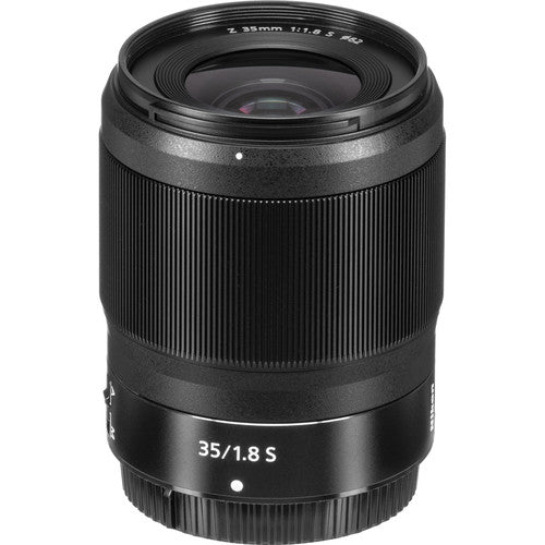Nikon NIKKOR Z 35mm f/1.8 S Prime Lens for Z-Mount Cameras - Perfect for Portrait, Street & Low-Light Photography