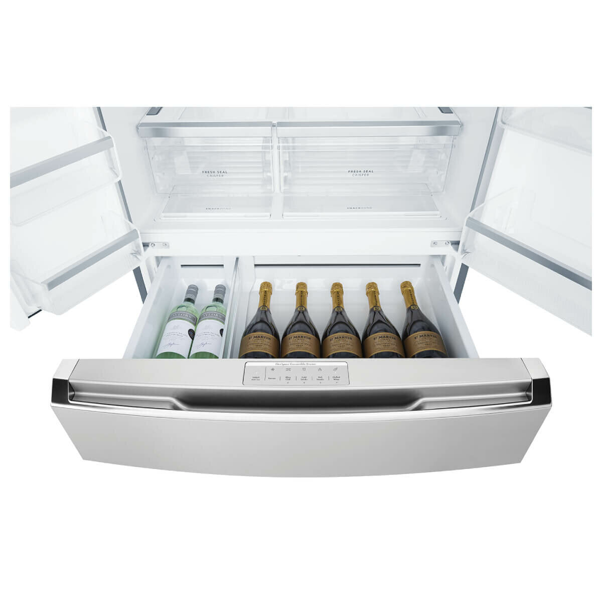 Westinghouse 609L French Door Refrigerator in Stainless Steel - WHE6170SB | Energy Efficient, Spacious Design for Modern Kitchens & Large Families