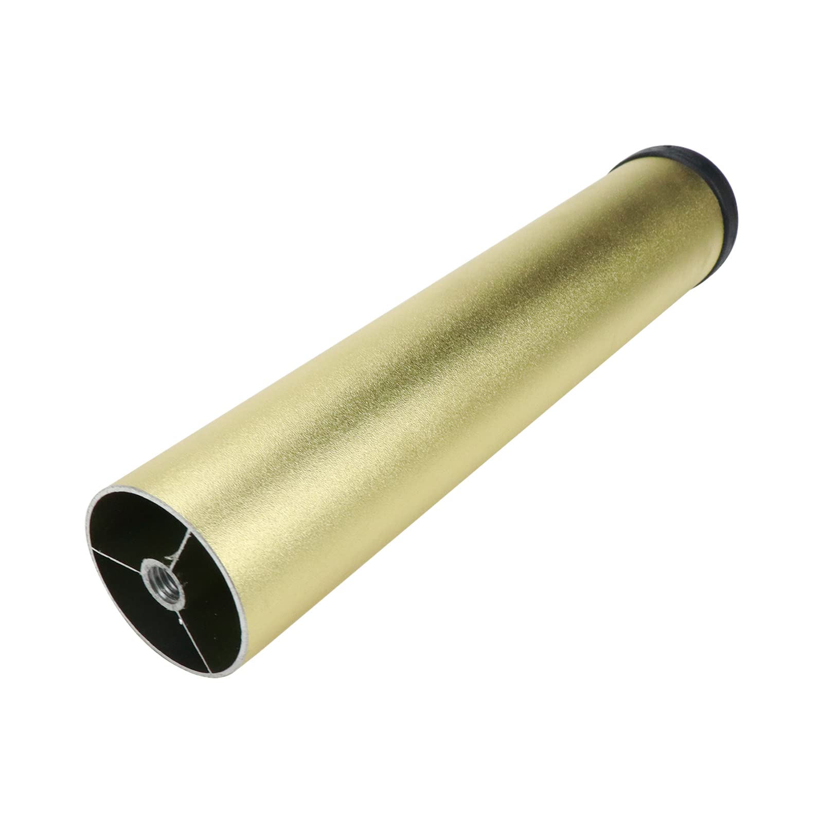 4Pcs 7.7 Inch Gold Metal Adjustable Furniture Legs - Replacement Couch Legs for Cabinet, Bed, Sofa, Cupboard & Desk - Perfect for Home Office & Living Room Furniture Upgrade