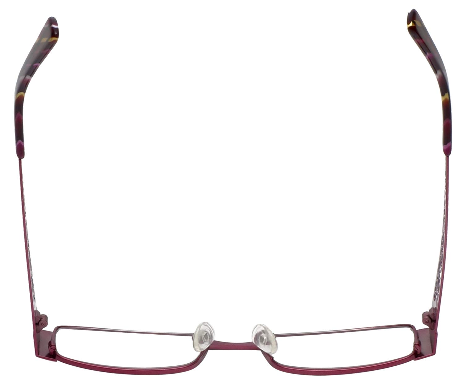 Calabria 812 Purple Metal Designer Reading Glasses +1.00 Strength - Stylish & Lightweight for Reading, Computer Use & Close Work
