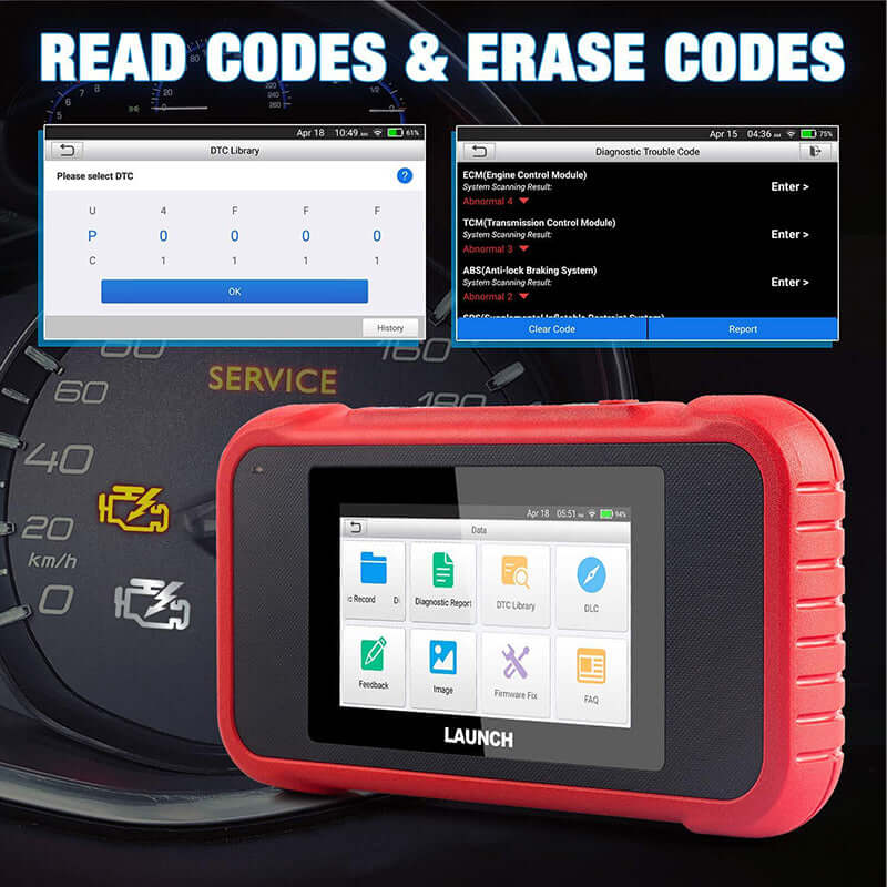 2025 LAUNCH CRP123E OBD2 Scanner - Professional Engine, ABS, SRS & Transmission Diagnostic Tool with Oil Reset, Throttle Relearn, SAS Reset | Code Reader for Airbag, Check Engine Light | Free Lifetime Updates | Perfect for Mechanics & DIY Car Repairs