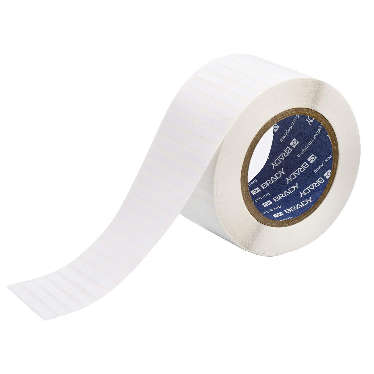 Brady THT-13-423-10 White Thermal Transfer Printable Labels - 1.25