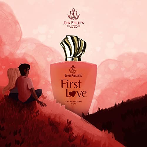 John Phillips™ First Love & Happy Hours Eau De Parfum for Women - Floral Fruity French Perfume | Daytime & Nighttime Wear | Office, Date Night, Special Occasions