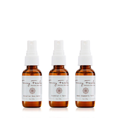 Floral Tonic Trio Set - Organic Herbal Tea Blends for Relaxation & Wellness | Perfect for Stress Relief, Afternoon Tea Time & Self-Care Rituals