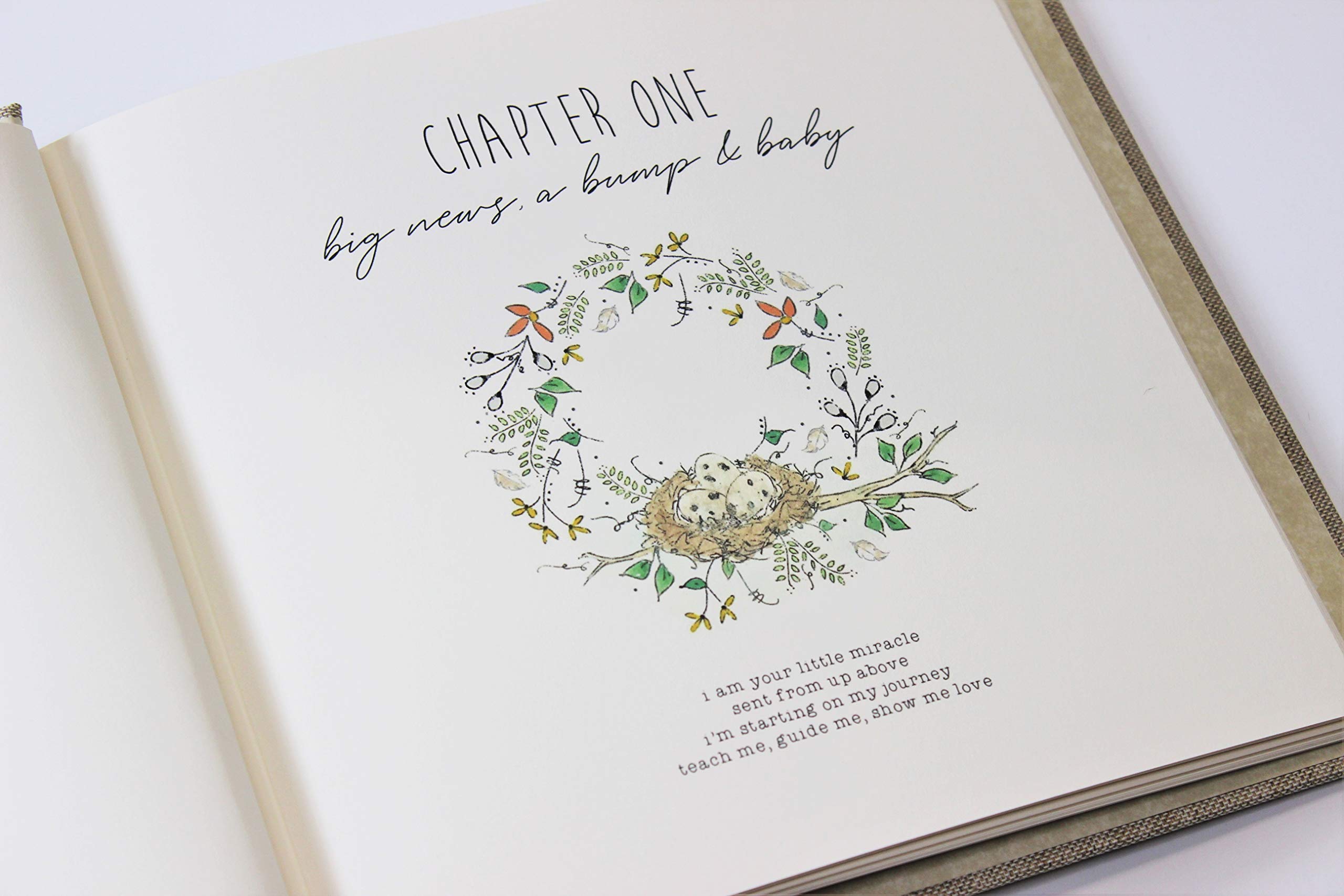 Beautiful Baby Memory Book Keepsake - Vintage Baseball Theme Baby Boy Journal & Photo Album for First Year Milestones | Perfect Baby Shower Gift & New Parent Keepsake