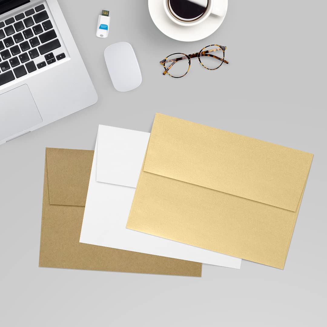 LUXPaper A7 Invitation Envelopes 5.25