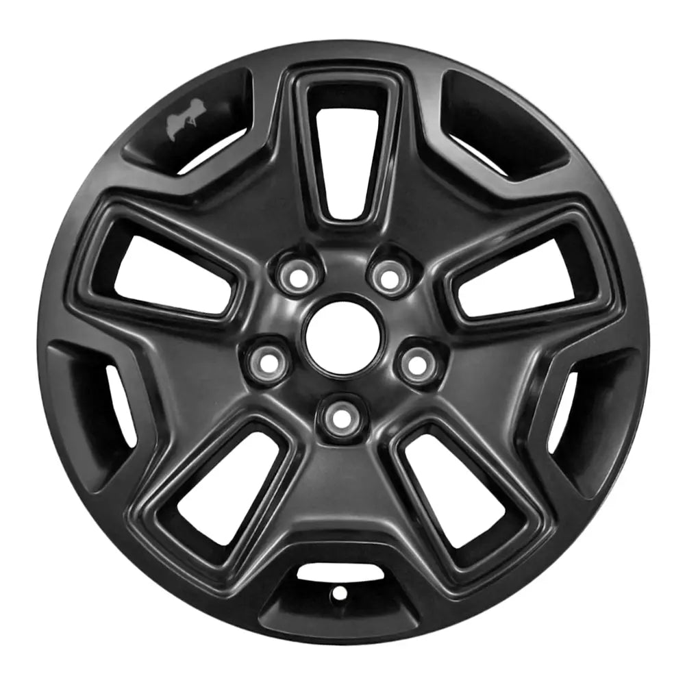 17 Inch Jeep Wrangler OEM Wheels ALY09118 (2013-2018) - Black 1XA50RXFAA Replacement Rims for Off-Road & Daily Driving