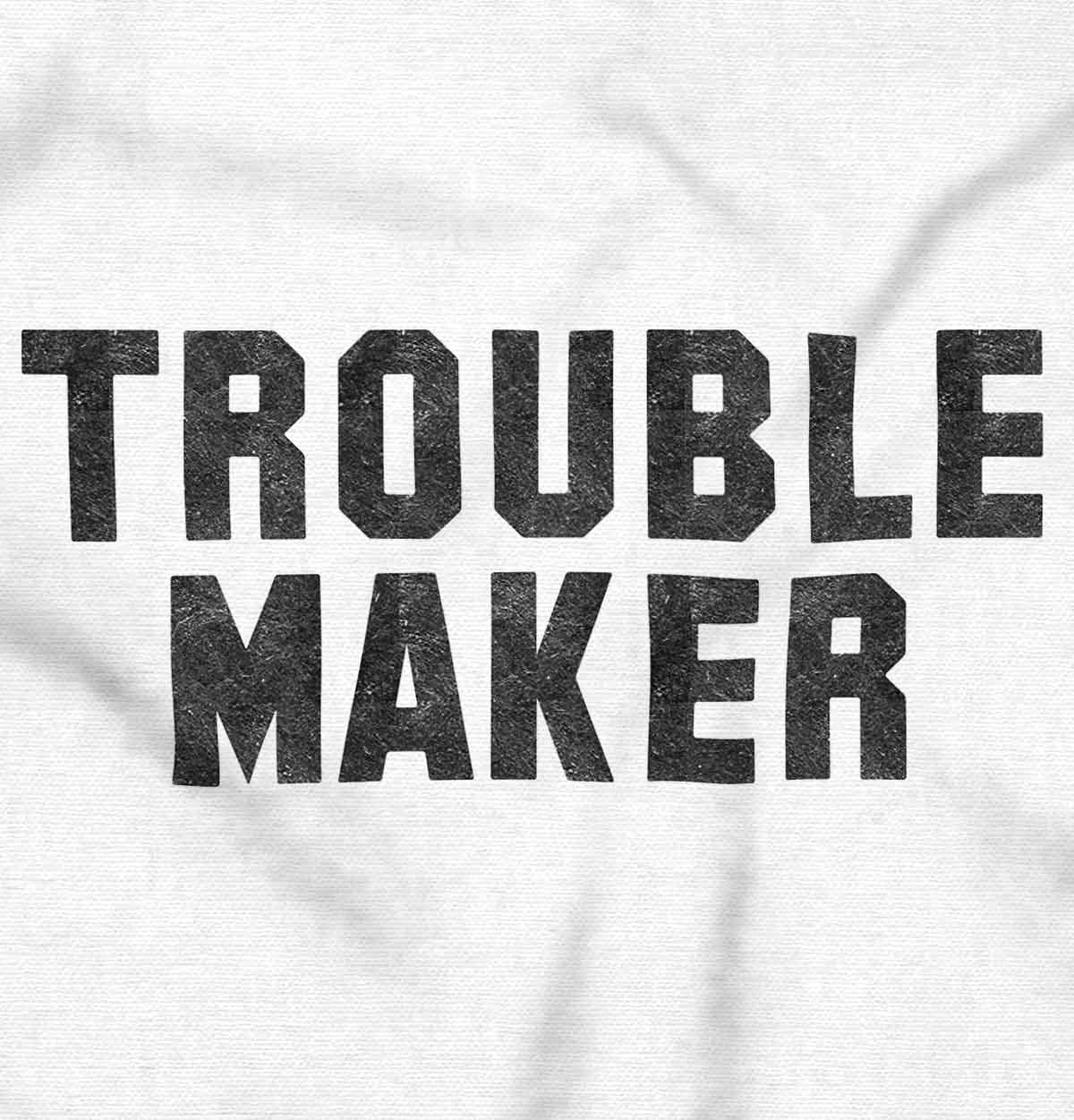 Rebel College Party Tank Top for Men & Women - Trendy Trouble Maker Graphic Tee for Casual Wear, Night Out, and Campus Events