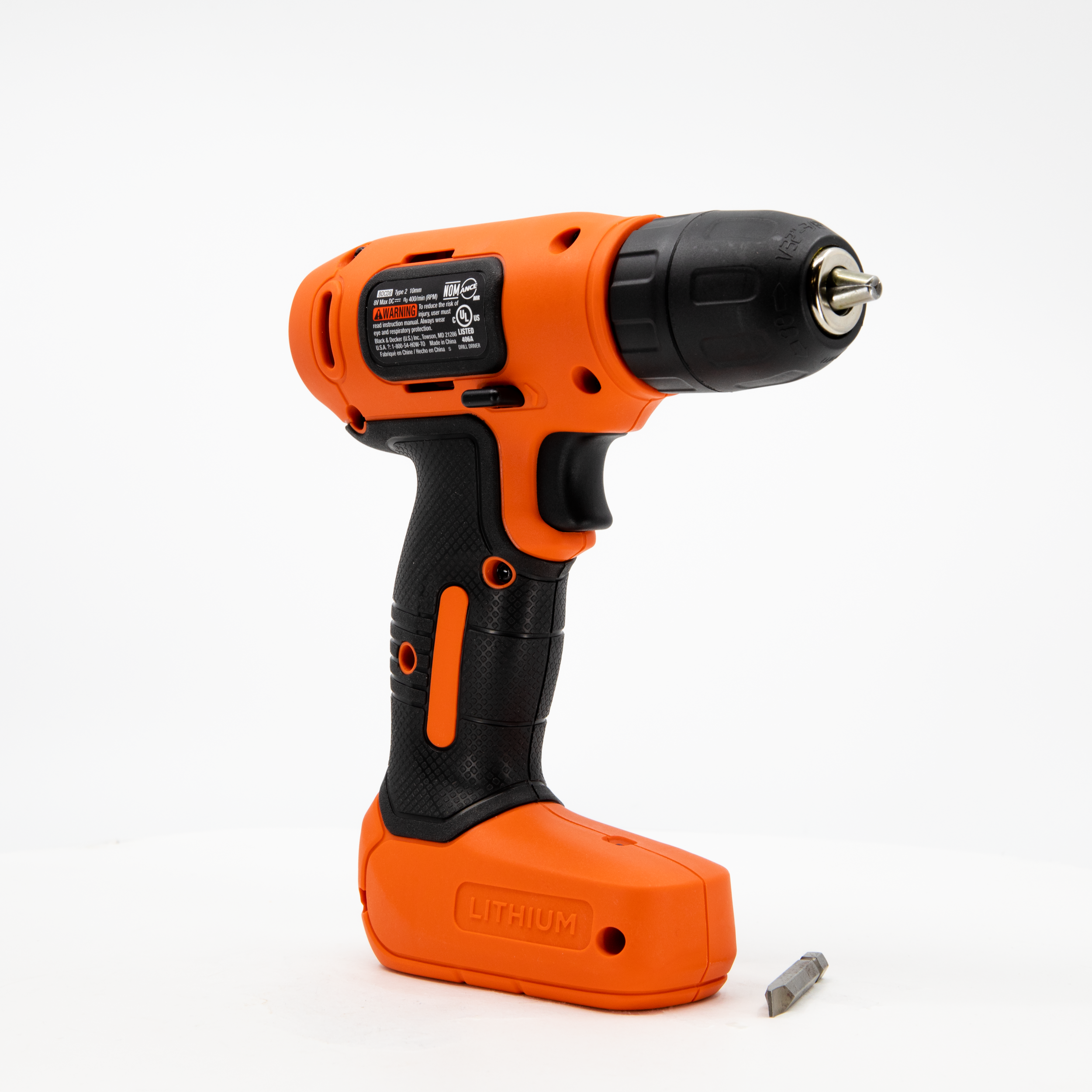 8V MAX Cordless Lithium-Ion Drill - Lightweight & Powerful for DIY Projects, Home Repairs, and Woodworking
