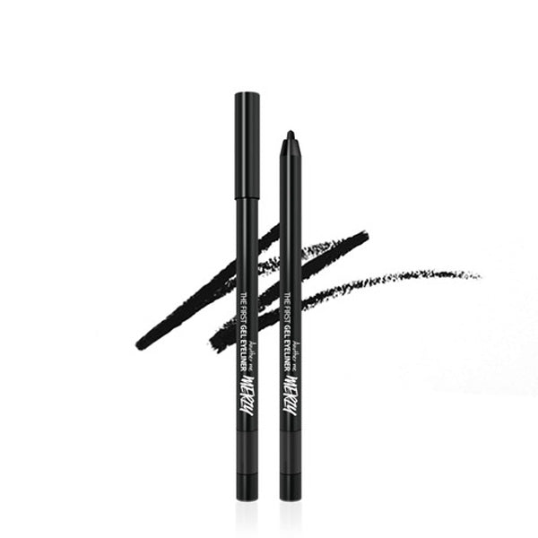 MERZY The First Gel Eyeliner - Waterproof & Smudge-Proof Long Lasting Eyeliner for Precise Lines | Perfect for Everyday Makeup, Party Looks & Professional Makeup Artists