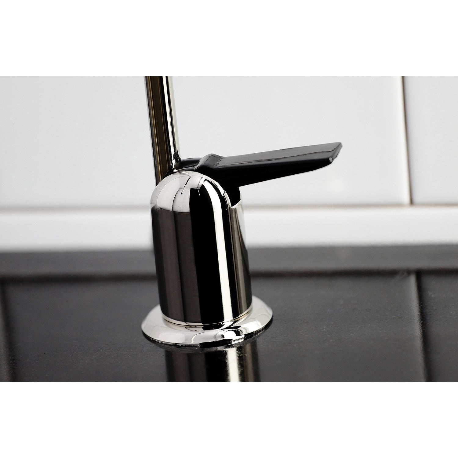 Americana K6196 Single Handle 1 Hole Deck Mount Water Filtration Faucet in Polished Nickel - Perfect for Kitchen Sink Water Filter Systems & Clean Drinking Water
