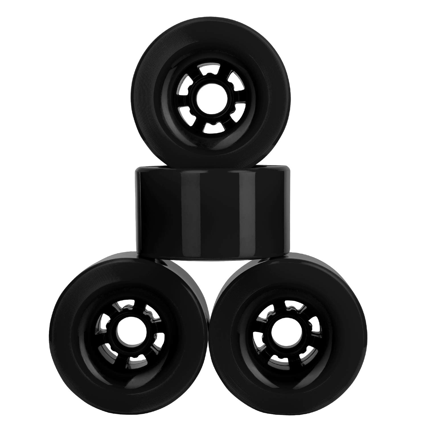 83mm Pro Longboard Cruiser Wheels - High Performance Flywheels for Smooth Riding & Speed Control - Perfect for Downhill, Carving & Commuting