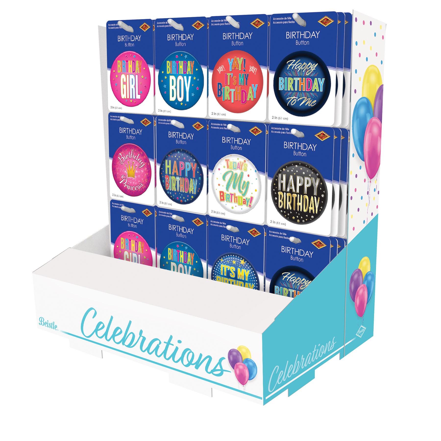 108-Piece Beistle Birthday Party Decorations Set - Bulk Party Supplies for Birthdays, Celebrations & Events - Perfect for Home, Office & School Parties