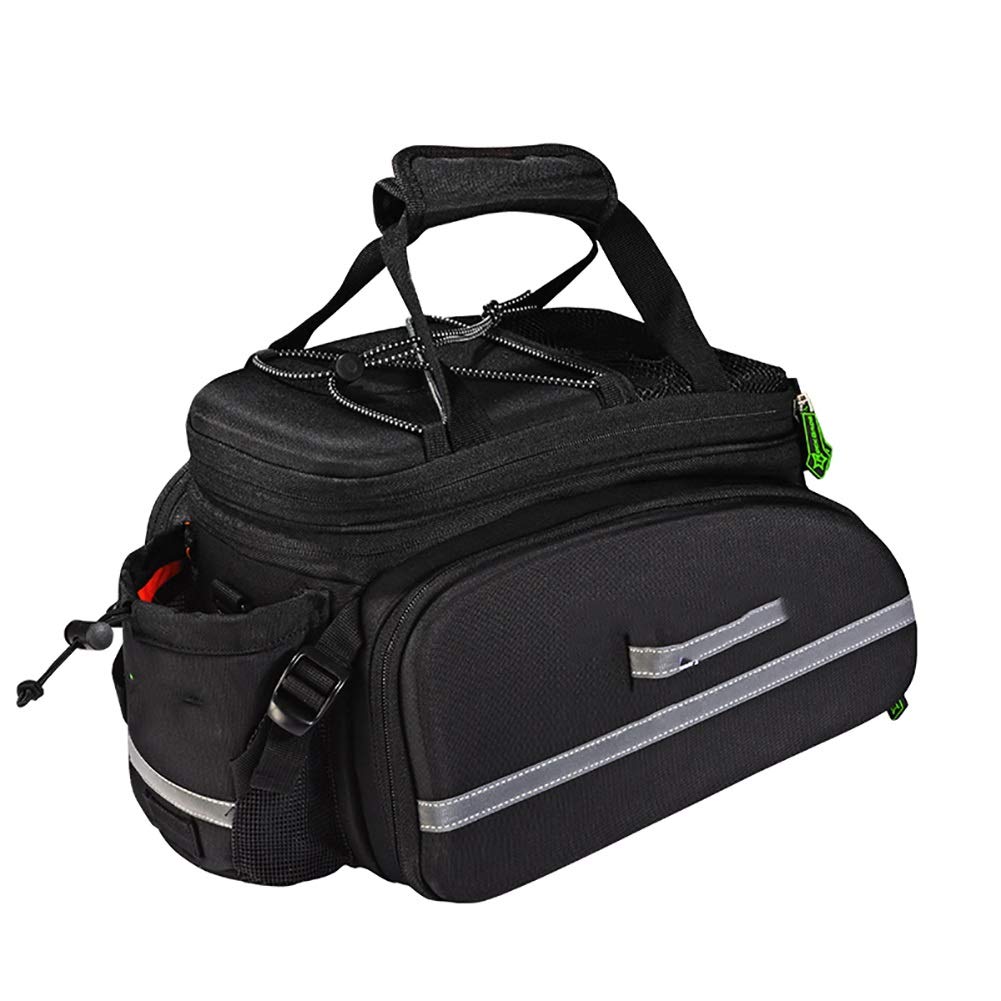 17L Bike Rack Bag - Waterproof Rear Bicycle Trunk Duffel Bag for Mountain/Road/Folding Bikes | Perfect for Commuting, Cycling Tours & Outdoor Adventures