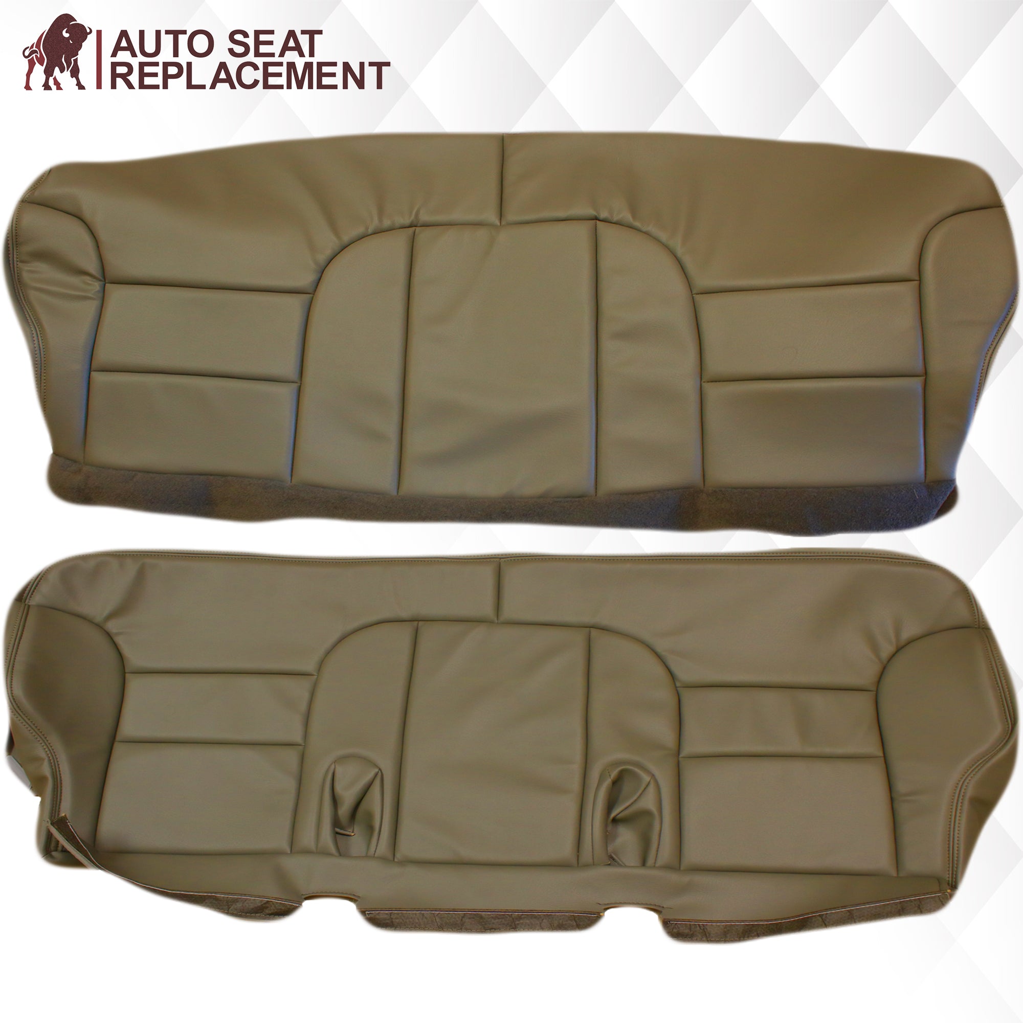 1995-1999 GMC Yukon & Suburban SLT SLE 2nd Row Bench Seat Cover - Tan Color, Universal Fit - Protect & Upgrade Your Car Interior for Road Trips & Family Adventures