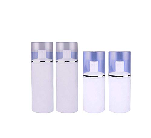 Leysin 4-Pack Reusable Empty Spray Bottles for Hair Oil, Rose Water & Perfume – Travel-Friendly Refillable Container Set for Men & Women | Perfect for DIY Beauty, Travel Toiletries & Home Organization