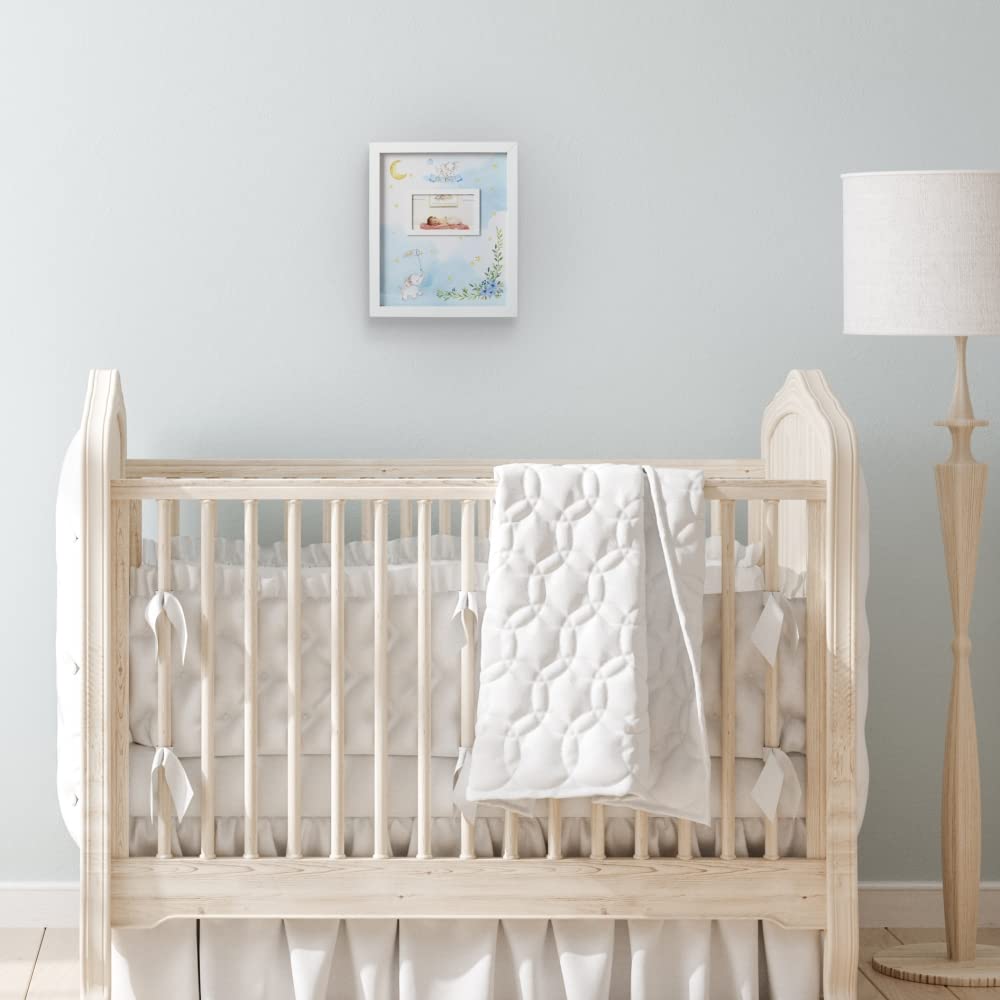 Blue Elephant Baby Shower Guest Book - Unique Alternative for Baby Shower Keepsake | Perfect for Baby Showers, Gender Reveals & Newborn Memory Books