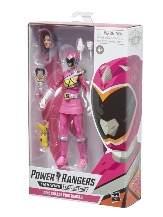 Power Rangers Dino Charge Lightning Collection Action Figure - Pink Ranger Collectible Toy for Kids & Adults | Perfect for Display, Gifts & Role Play Scenes
