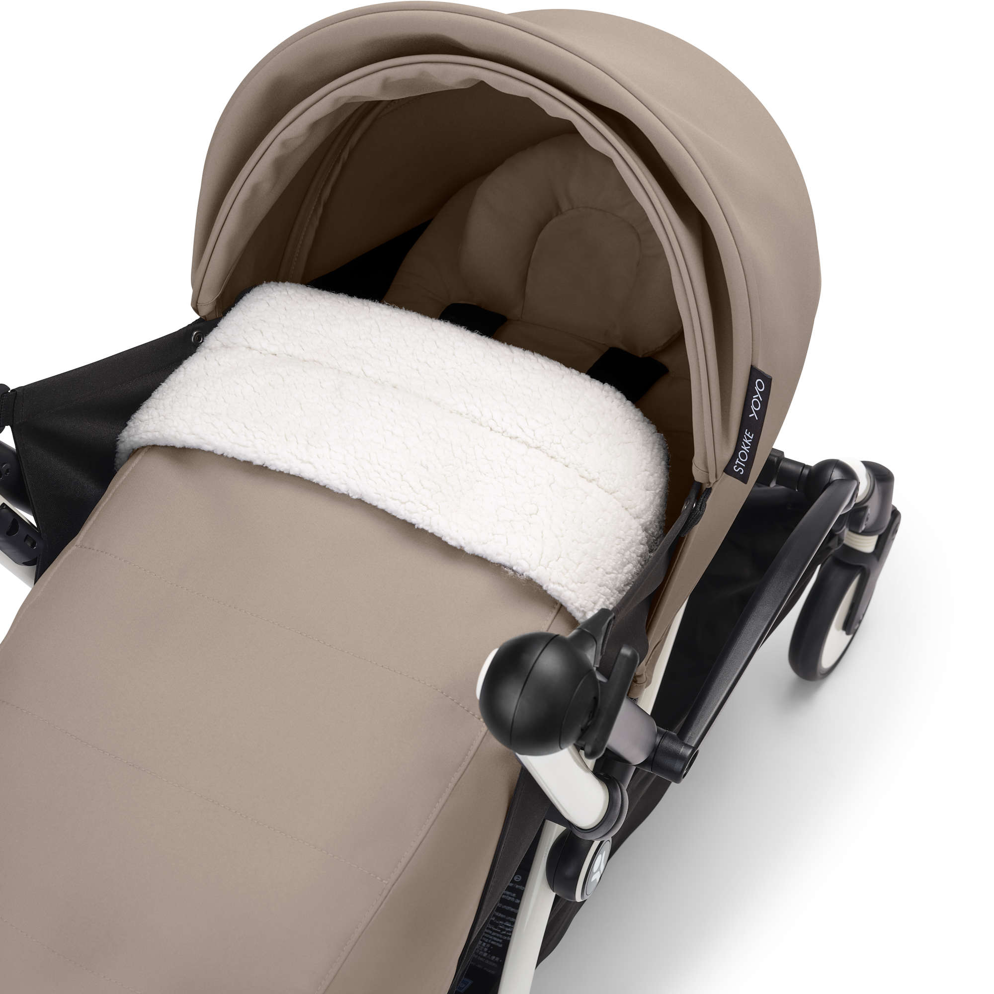 Stokke YOYO 0+ Newborn Baby Stroller - Lightweight Compact Travel Stroller for Infants & Toddlers - Perfect for Air Travel, City Walks & Everyday Use