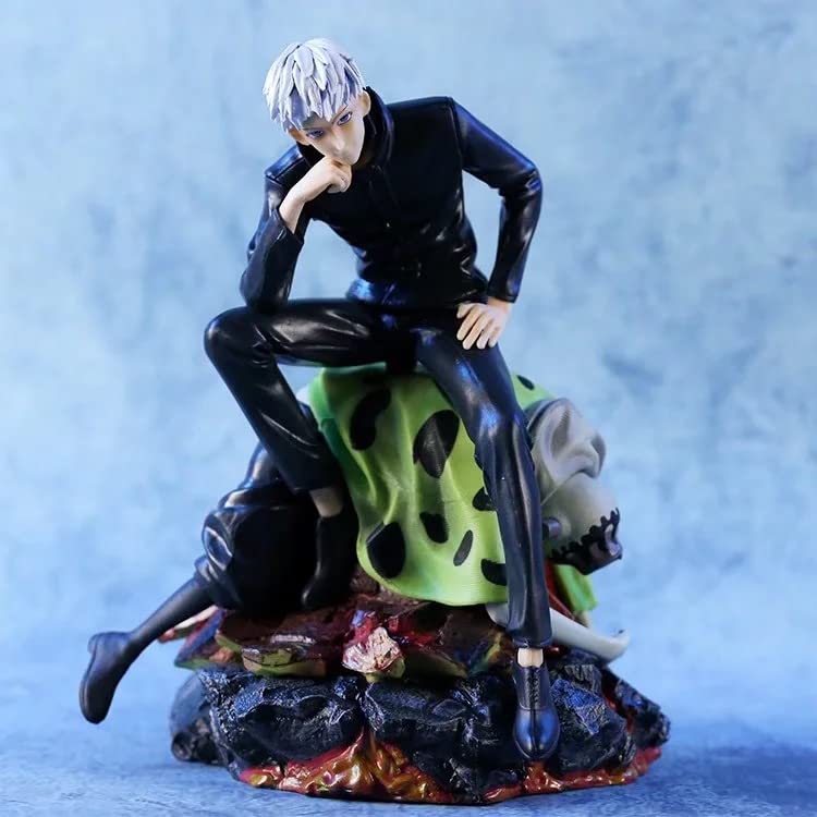 Jujutsu Kaisen Gojo Satoru vs Jogo Sitting Anime Figure - 9