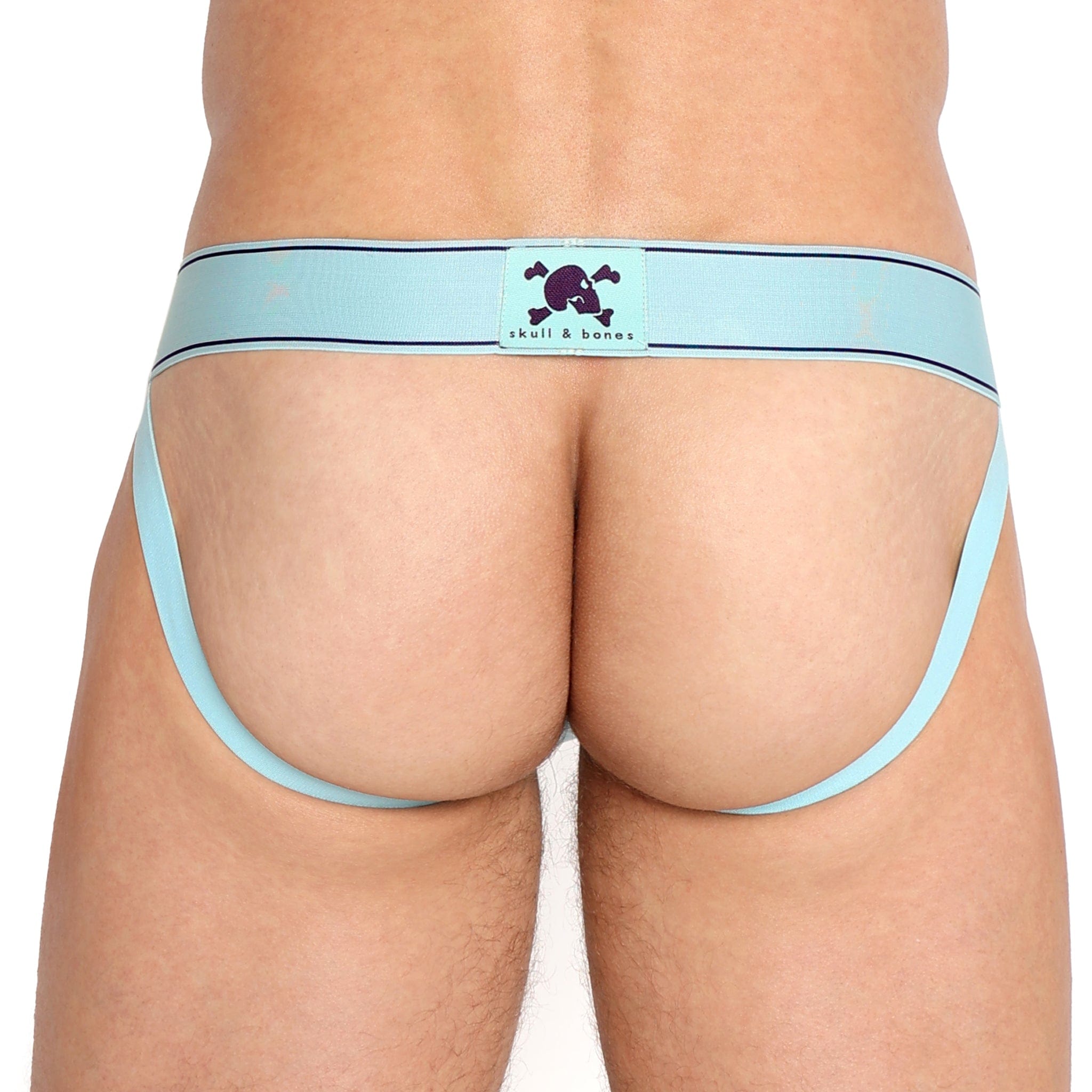 Floral Skull Jock Strap - Stylish & Comfortable Men's Underwear for Workout, Gym, and Halloween Costume