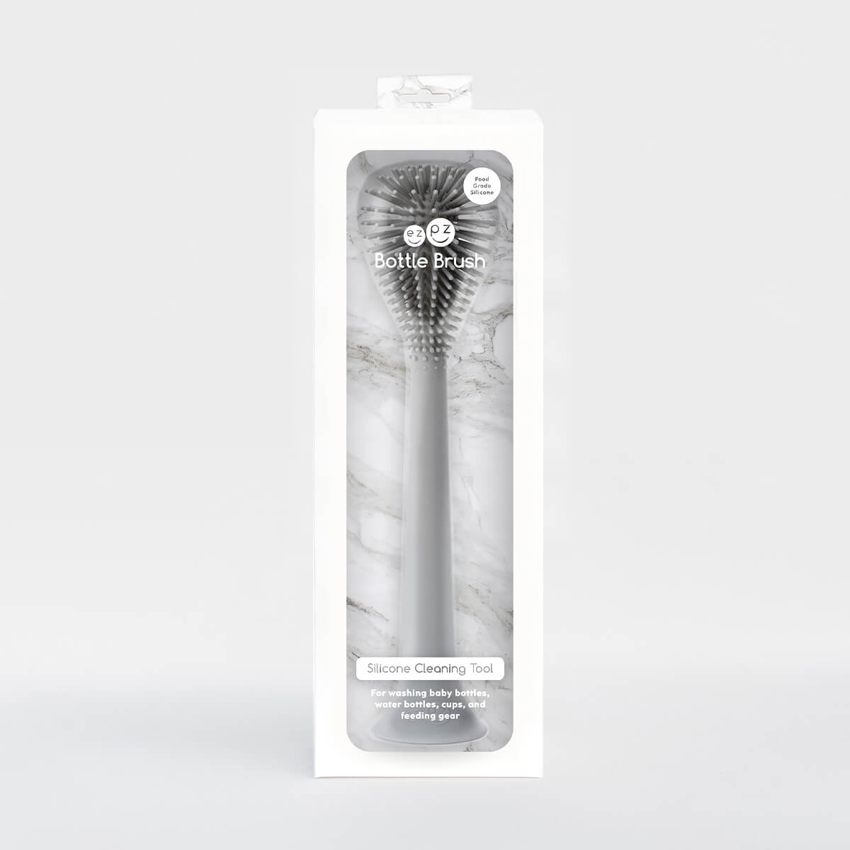 Stainless Steel Bottle Brush with Wooden Handle - Durable Cleaning Brush for Baby Bottles, Water Bottles, Mason Jars & Kitchenware - Perfect for Home, Office & Travel Use