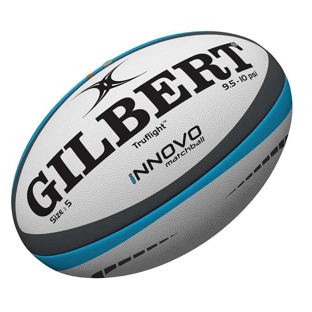 Gilbert INNOVO Official Match Rugby Ball - Professional Grade Waterproof Rugby Ball for Training & Games | Perfect for Club Matches, School Sports & Rugby Tournaments