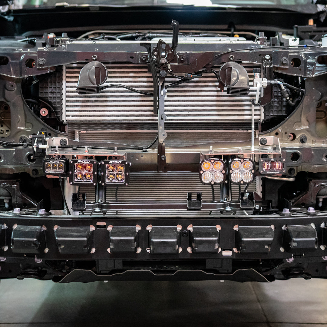2024 Toyota Tacoma LED Light Bar Bumper Mount Kit - Heavy Duty Off-Road Bracket for Fog Lights & Driving Lights - Perfect for Night Driving, Camping & Truck Accessories