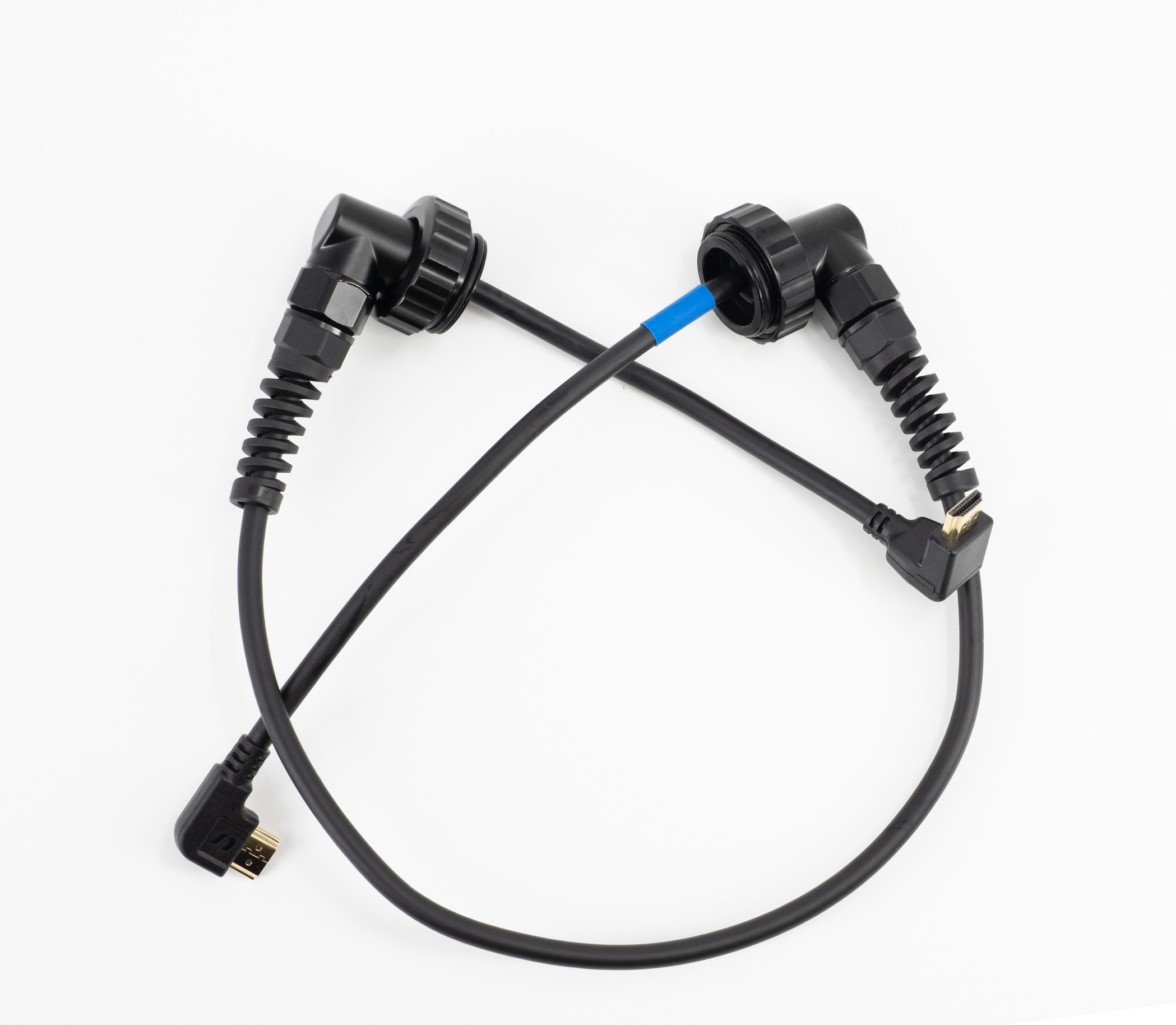 Nauticam HDMI 2.0 Cable M28A1R225 M28A1R170 - Compatible with Blackmagic BMPCC II/6K, Panasonic S1R/S1H - Perfect for Ninja V Underwater Housing - Ideal for Underwater Videography & Cinematography